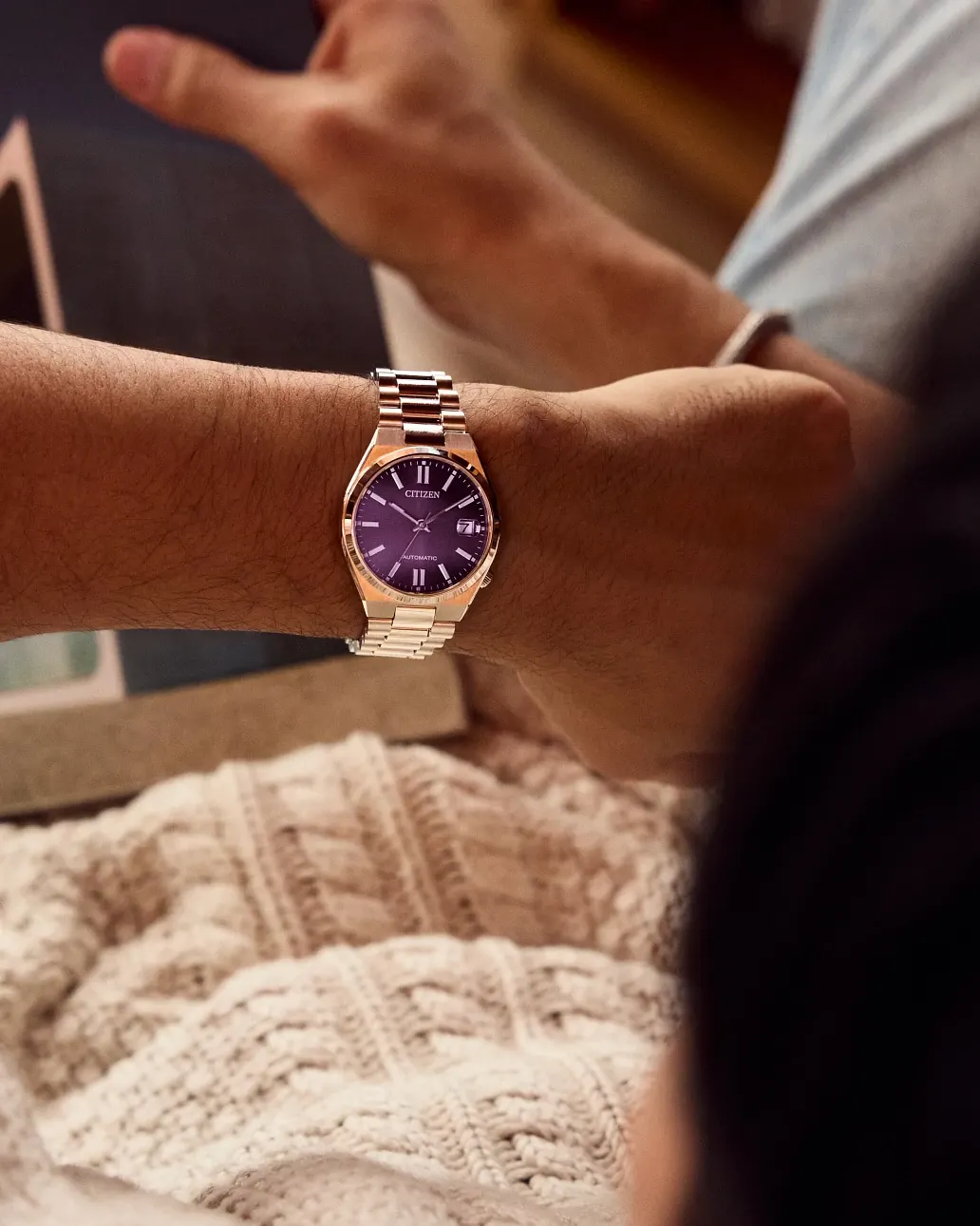 CITIZEN TSUYOSA 37mm パープル CITIZEN TSUYOSA 37mm パープル Citizen Expands The Tsuyosa